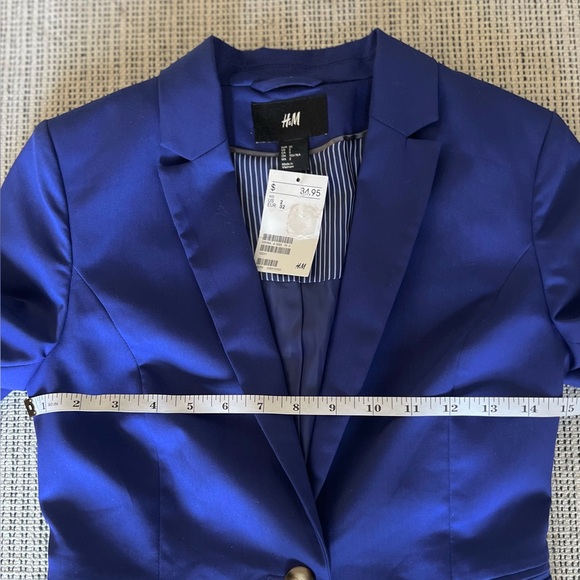 H&M Royal Blue Women's Blazer - Picture 4 of 10